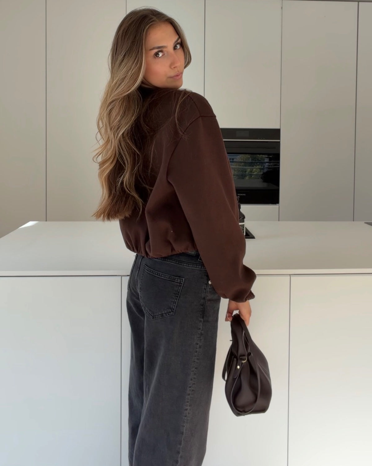 ZIP JACKET BROWN – Braun | avenuegirls.de Damenmode