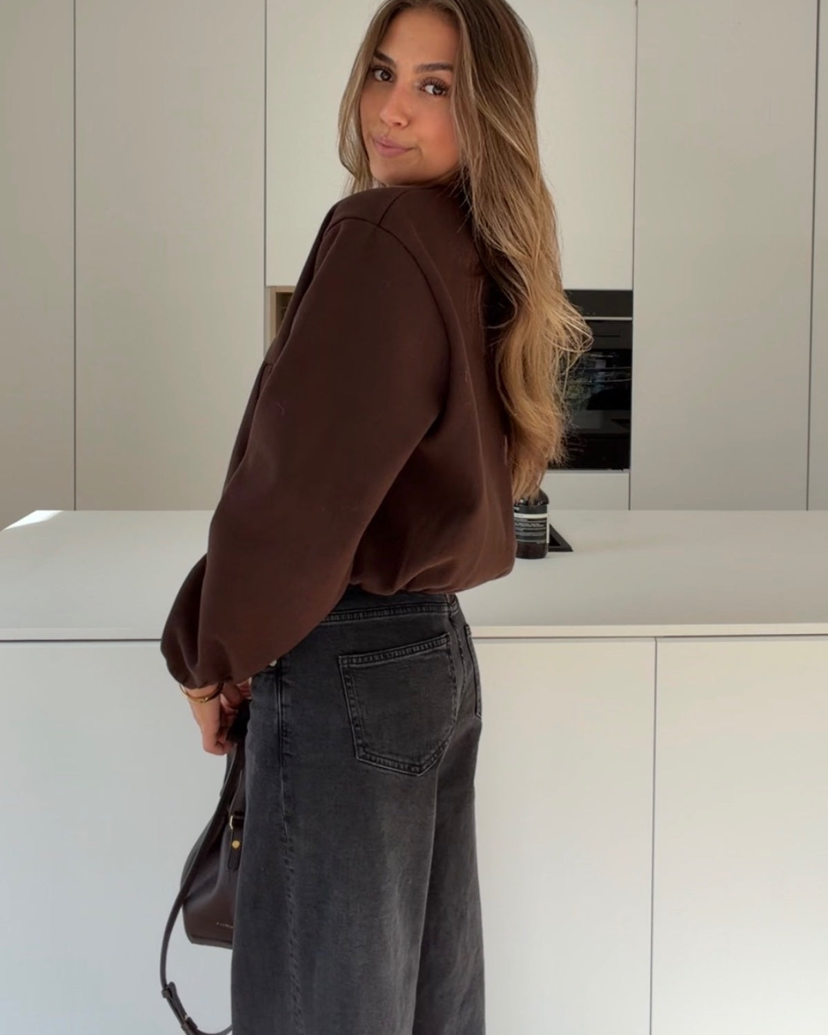 ZIP JACKET BROWN – Braun | avenuegirls.de Damenmode