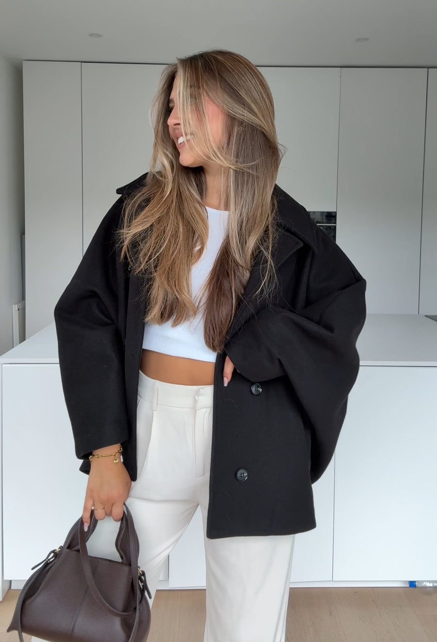 OVERSIZED JACKET BLACK