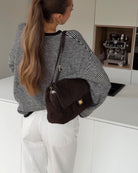 SOFT SMALL STRIPED PULLOVER BLACK-WHITE – Schwarz-Weiß | avenuegirls.de Damenmode