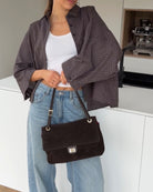 KARO HEMD BROWN – Braun | avenuegirls.de Damenmode