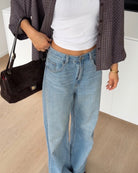 KARO HEMD BROWN – Braun | avenuegirls.de Damenmode