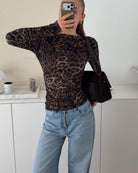 LEO LONGSLEEVE BROWN – Braun | avenuegirls.de Damenmode